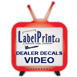 click here for custom auto dealer decal printing video